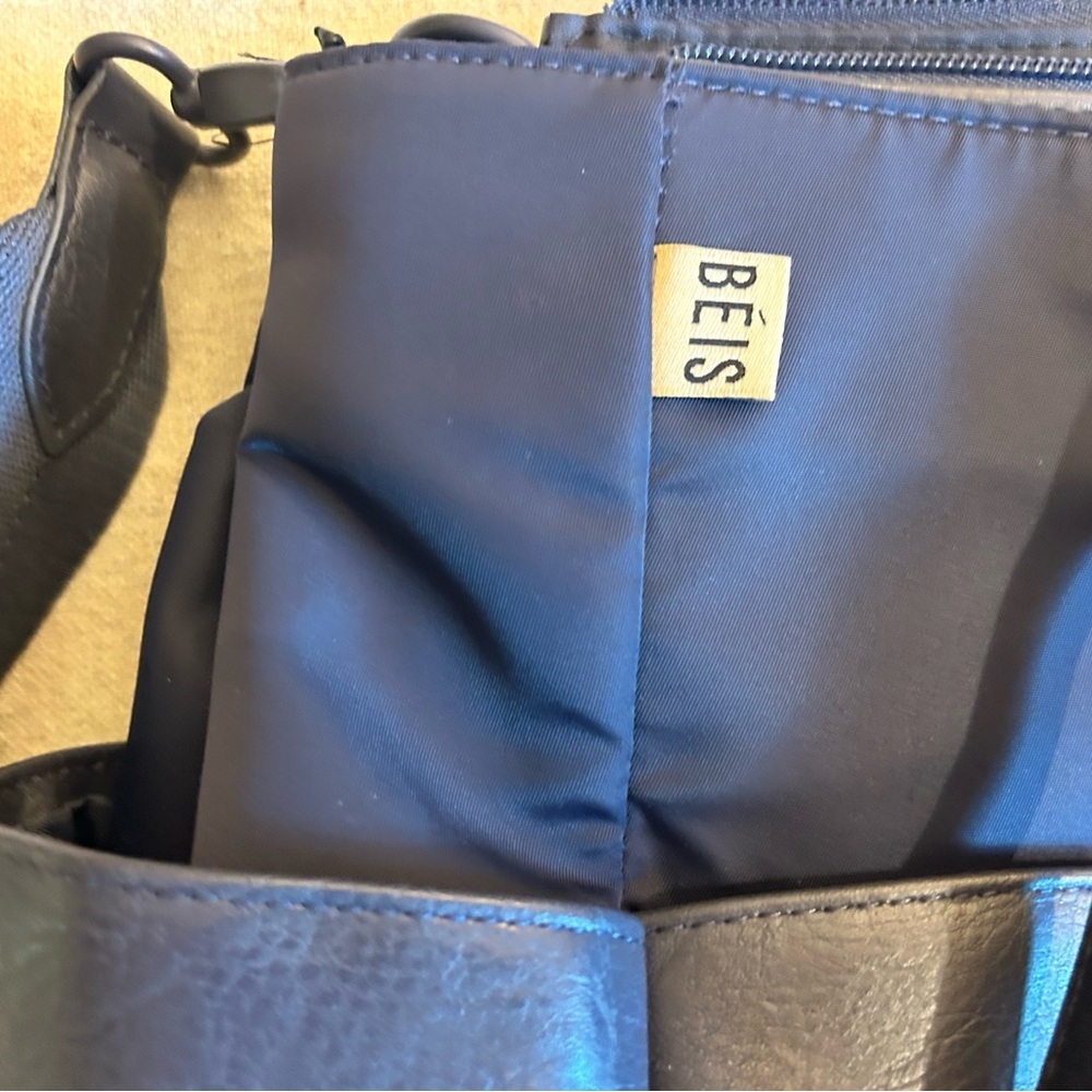 BEIS Dark Blue weekend/work/Baby Bag - Picture 6 of 16